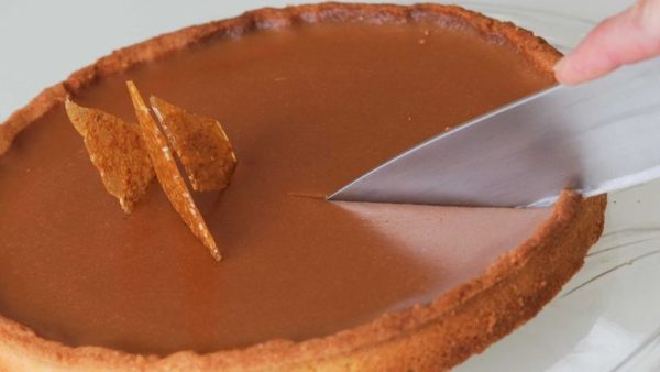 Tarte chocolat-caramel